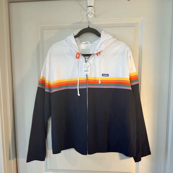 NWT MOTHER Denim Off The Lip Retro Jacket, size Large - Picture 13 of 13